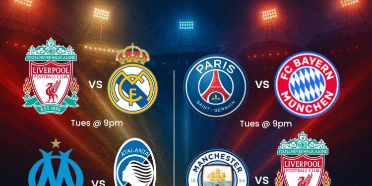 UCL Matchday 4: Liverpool–Madrid and PSG–Bayern Headline Another Massive Week on SuperSport