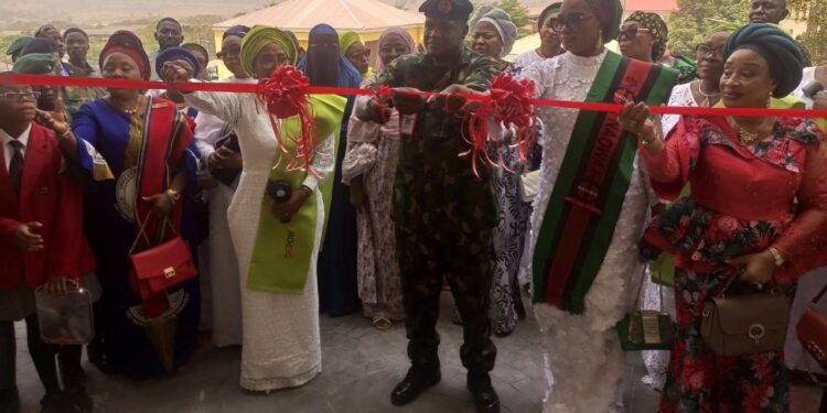 NAOWA unveils CBT centre to boost military families’ education, welfare