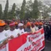 Atiku, Obi, Kwankwaso, Aregbesola, others lead protest to INEC hq