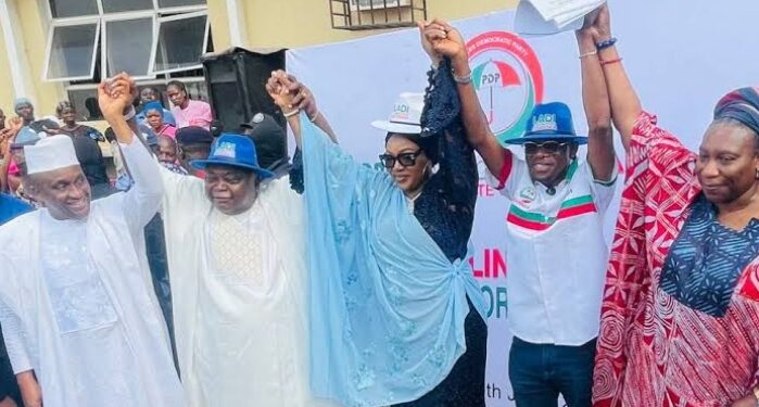 Ogun 2027: PDP unveils Yemi Sowunmi-Kolapo as deputy governorship candidate
