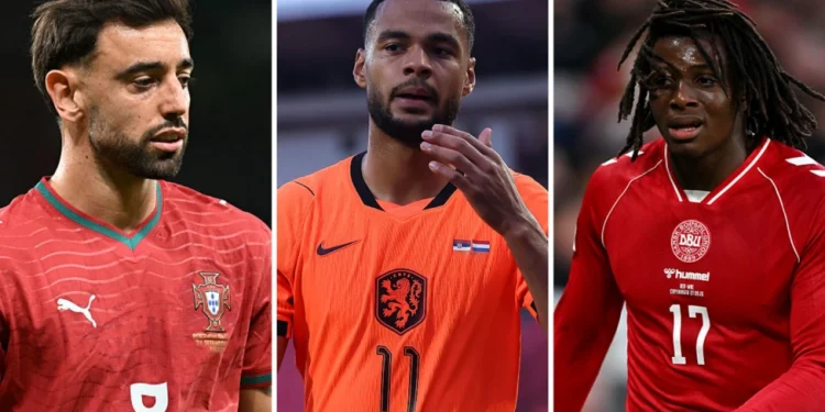 Fernandes, Gakpo, Dorgu join international break injury list