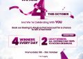 ValueJet Turns Four This October and Gives Back: Free Tickets Daily and Two All-Expenses-Paid Trips to Accra and Banjul